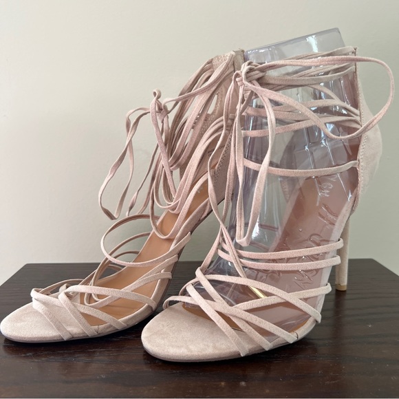 Nasty Gal Strappy Nude Heel - Picture 7 of 8